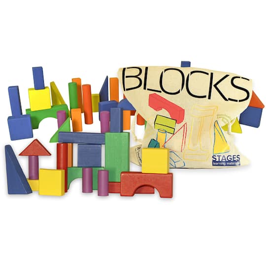 Stages&#xAE; Learning Materials Sensory Builder&#xAE; Blocks, 50ct.